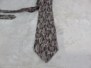 Vintage Mark Alexander Neck Tie Men's Geometric 4"x55.5" 100% Silk
